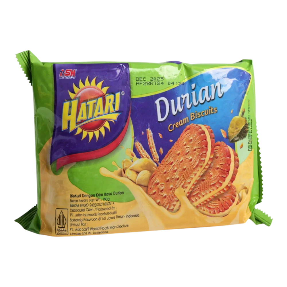 HATARI DURIAN CREAM BISCUITS